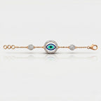 Nazar Aura Diamond Bracelet