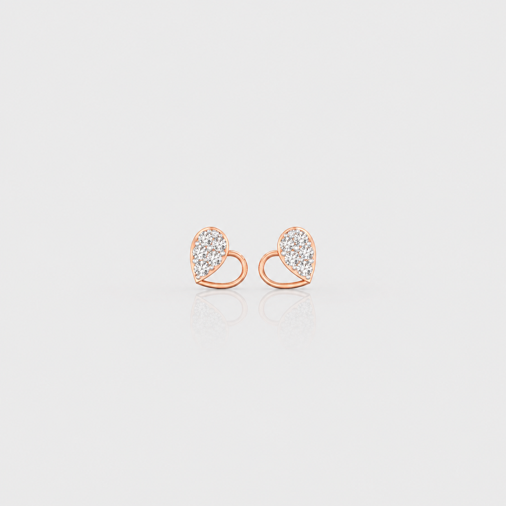 Blush Heart Symphony Earring