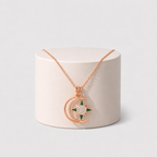 Celeste Crescent Star Pendant