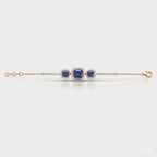 Azure Trinity Bracelet