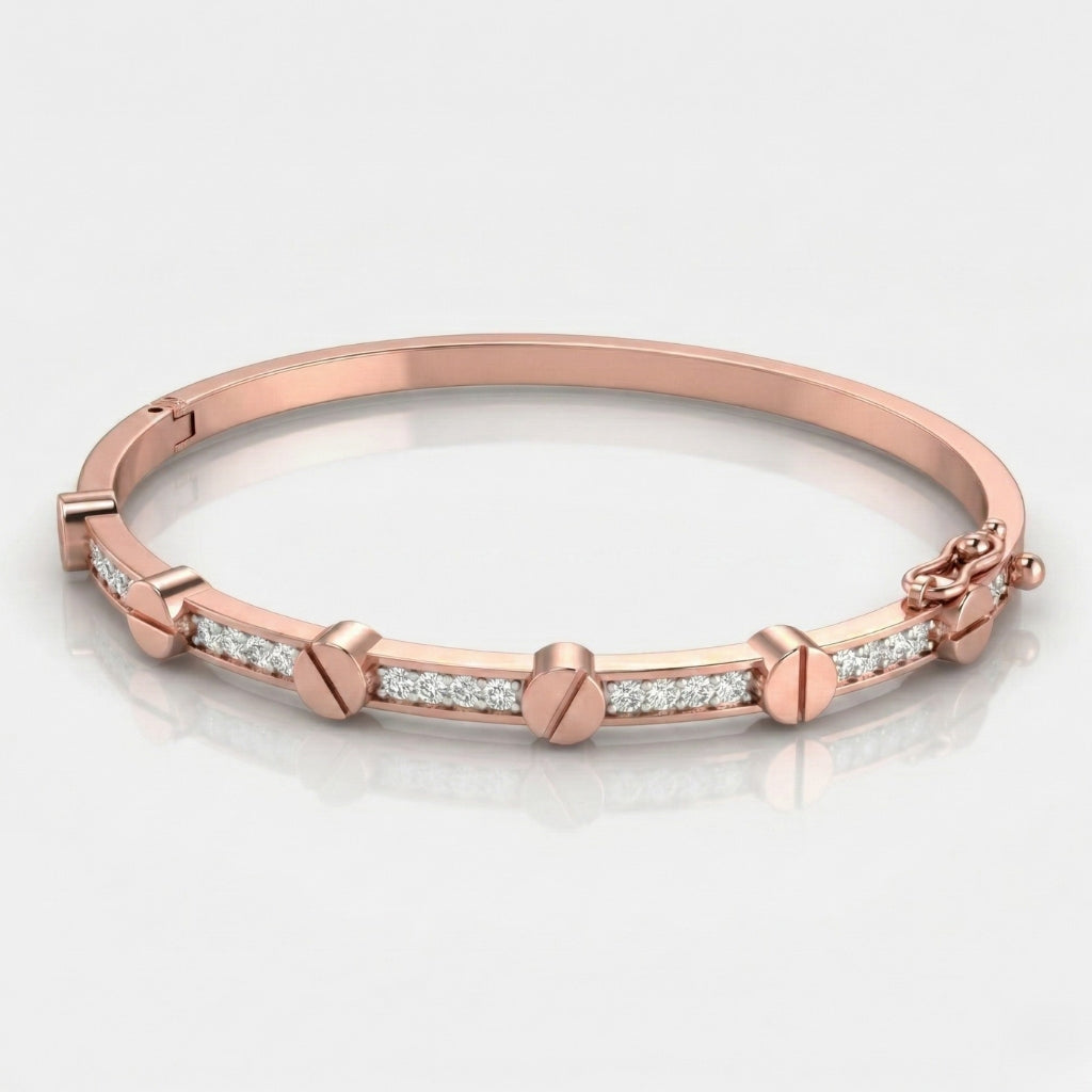 Rivet Luxe Bangle