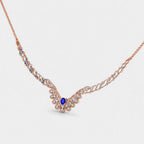 The 'Azure Fan' Diamond Set
