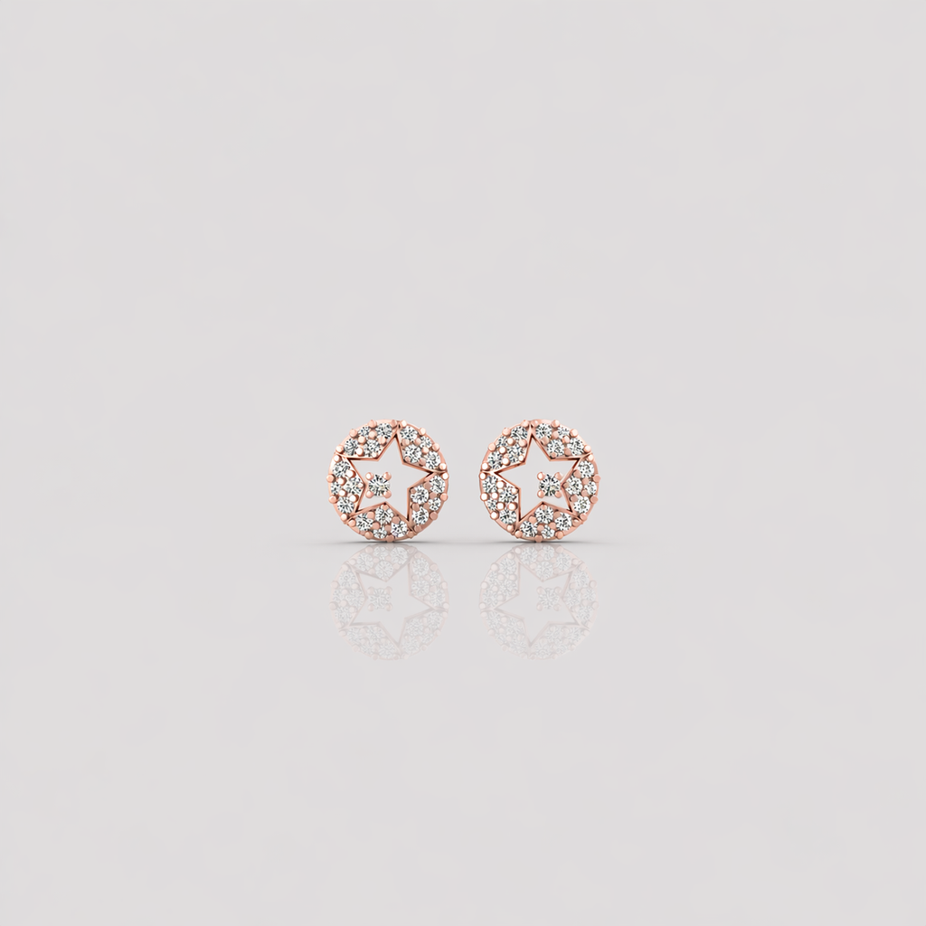 Stellar Night Diamond Studs