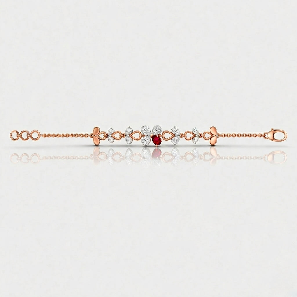 Blush Flutter Bracelet