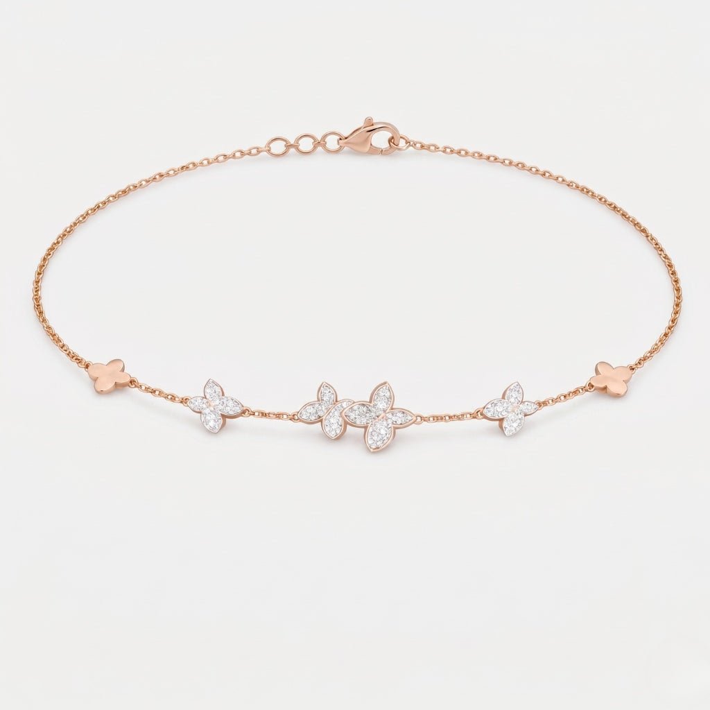 Fluttera Bloom Diamond Bracelet