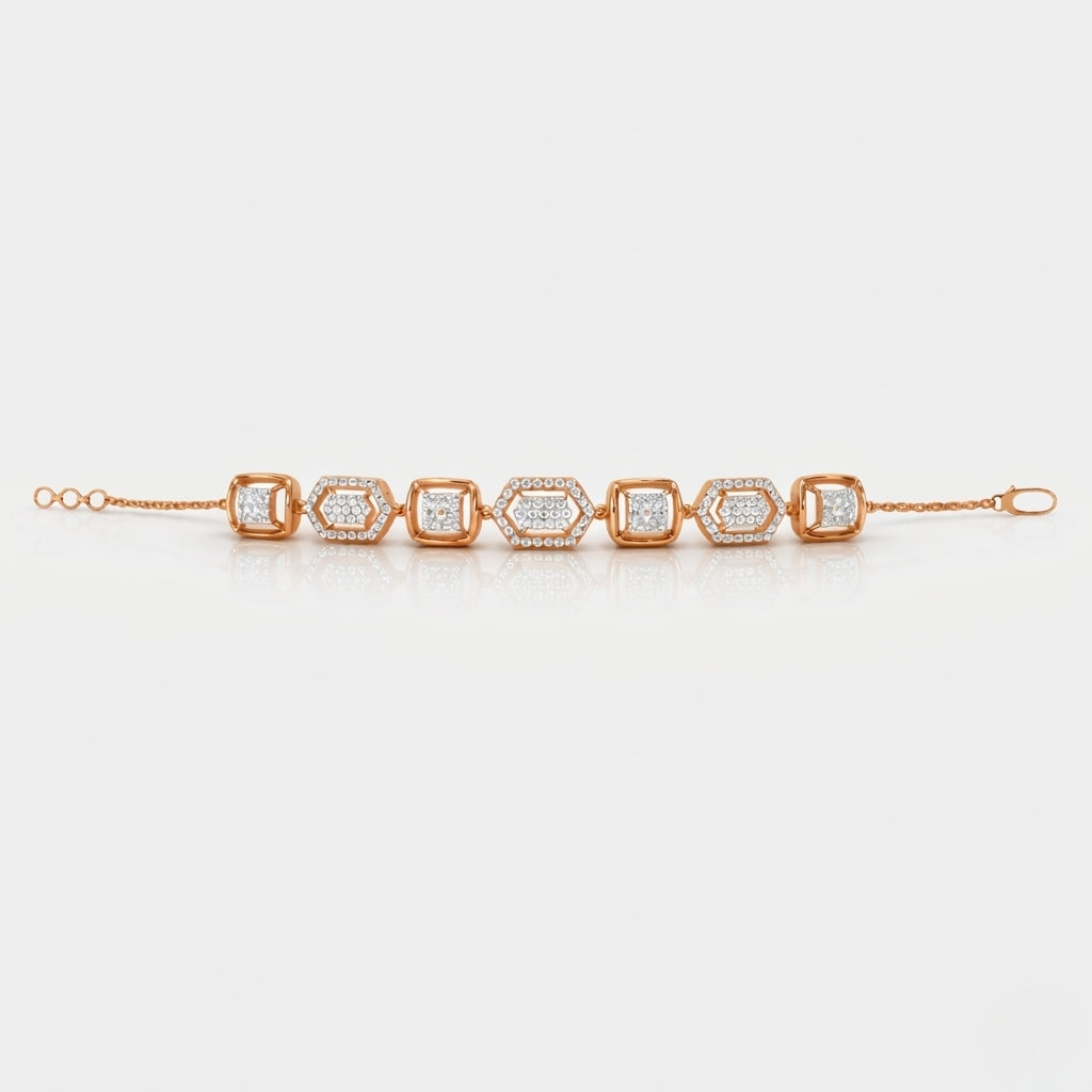 Regal Geometry Bracelet