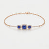 Azure Trinity Bracelet