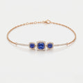 Azure Trinity Bracelet