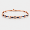 Sapphire Rhythm Bracelet