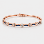 Sapphire Rhythm Bracelet