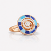 Celestial Halo Mosaic Ring