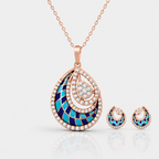 Azure Royale Swirl Pendant
