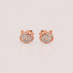 Kitty Spark Bow Studs