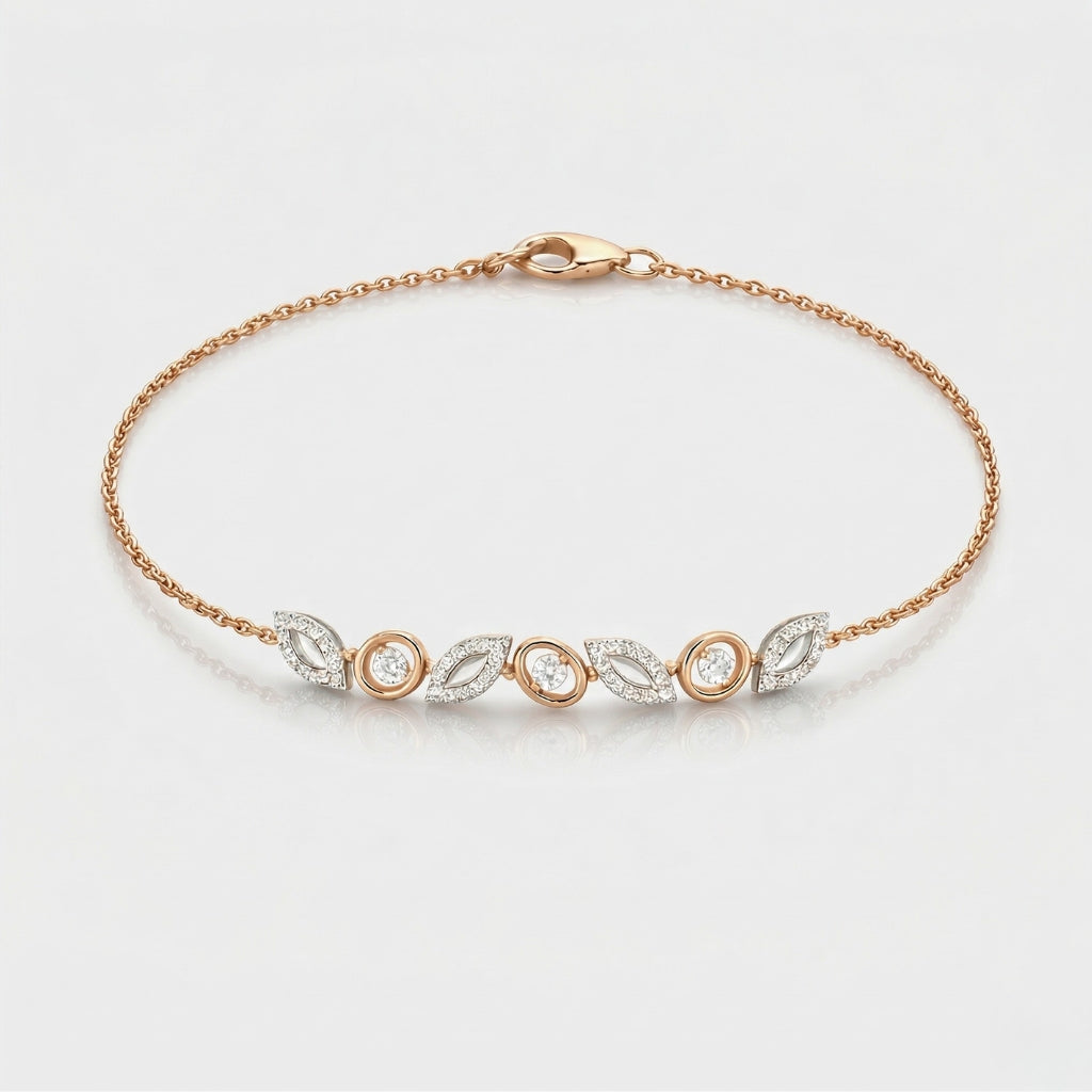 Elira Leaf Spark Bracelet