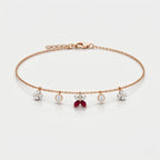 Scarlet Blossom Bracelet