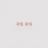 Twinkling Bow Diamond Studs