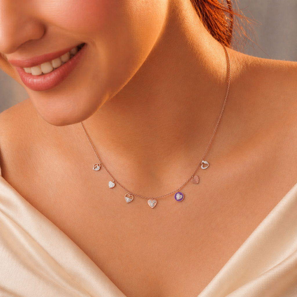 Heartscape Charm Necklace