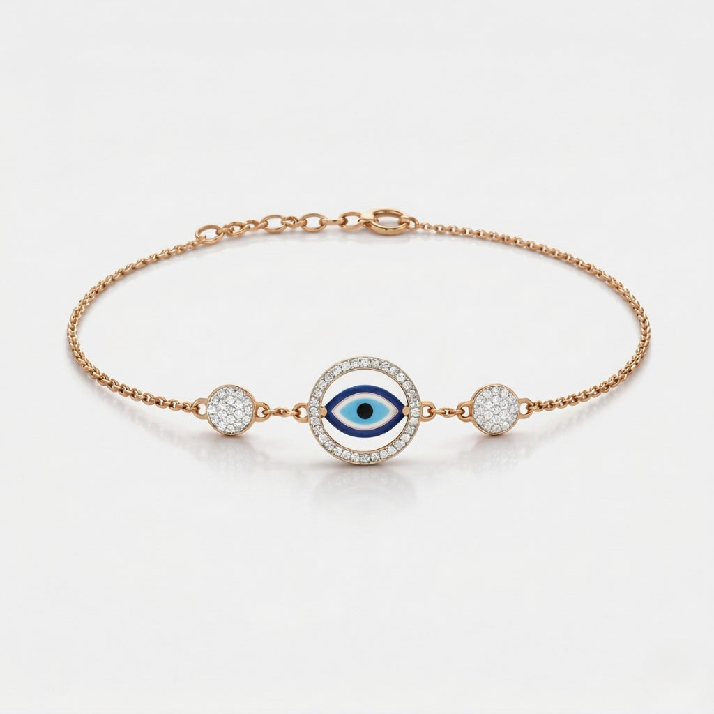 Nazar Aura Diamond Bracelet