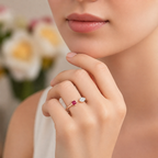 Duet Spark Open Ring