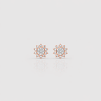 Sun Bloom Diamond Studs