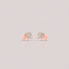 Tiny Trunk Diamond Elephant Studs