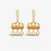 Rhombus Raga Diamond Drop Earrings