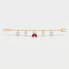 Scarlet Blossom Bracelet