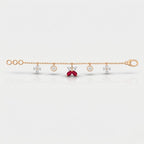 Scarlet Blossom Bracelet