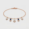 Azure Dewdrop Bracelet