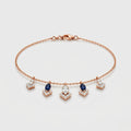 Azure Dewdrop Bracelet