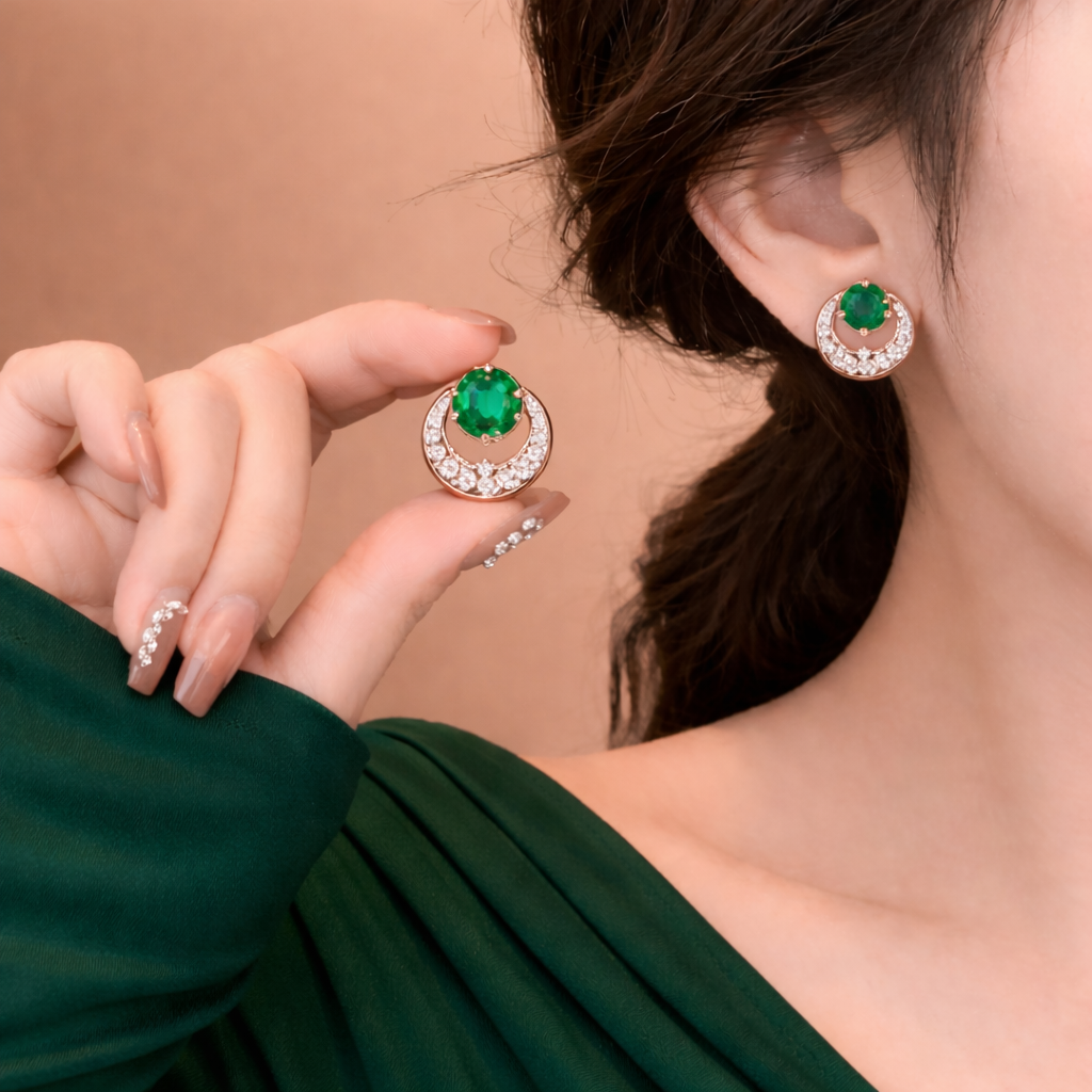 Colorblock Charm Earrings