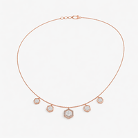 Hexa Glow Diamond Charm Set