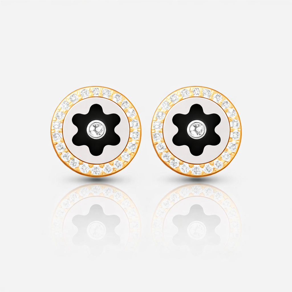 Celestia Bloom Diamond Studs