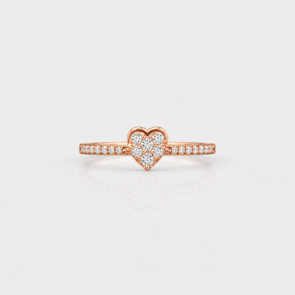 Eternal Heart Diamond Ring