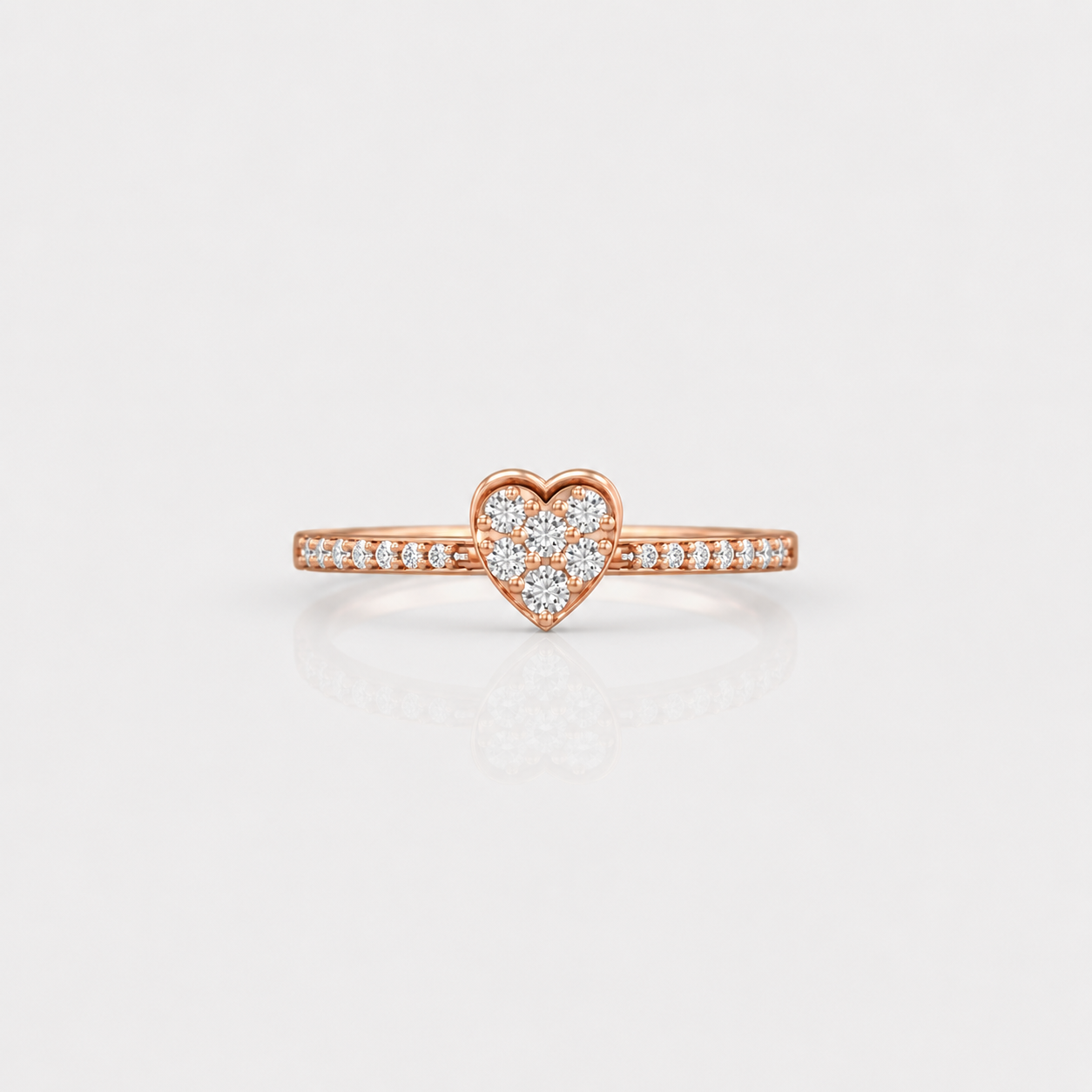 Eternal Heart Diamond Ring