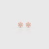 Frost Bloom Diamond Studs