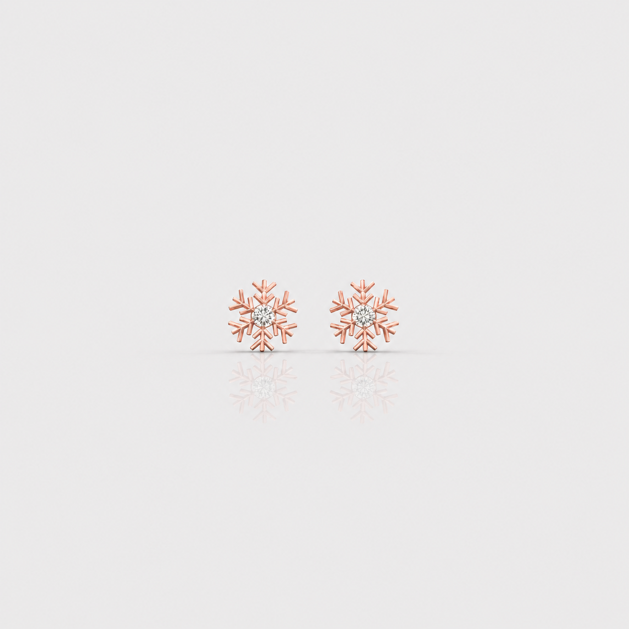 Frost Bloom Diamond Studs