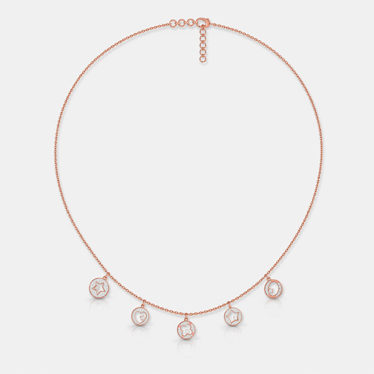 Stellar Charm Medley Necklace