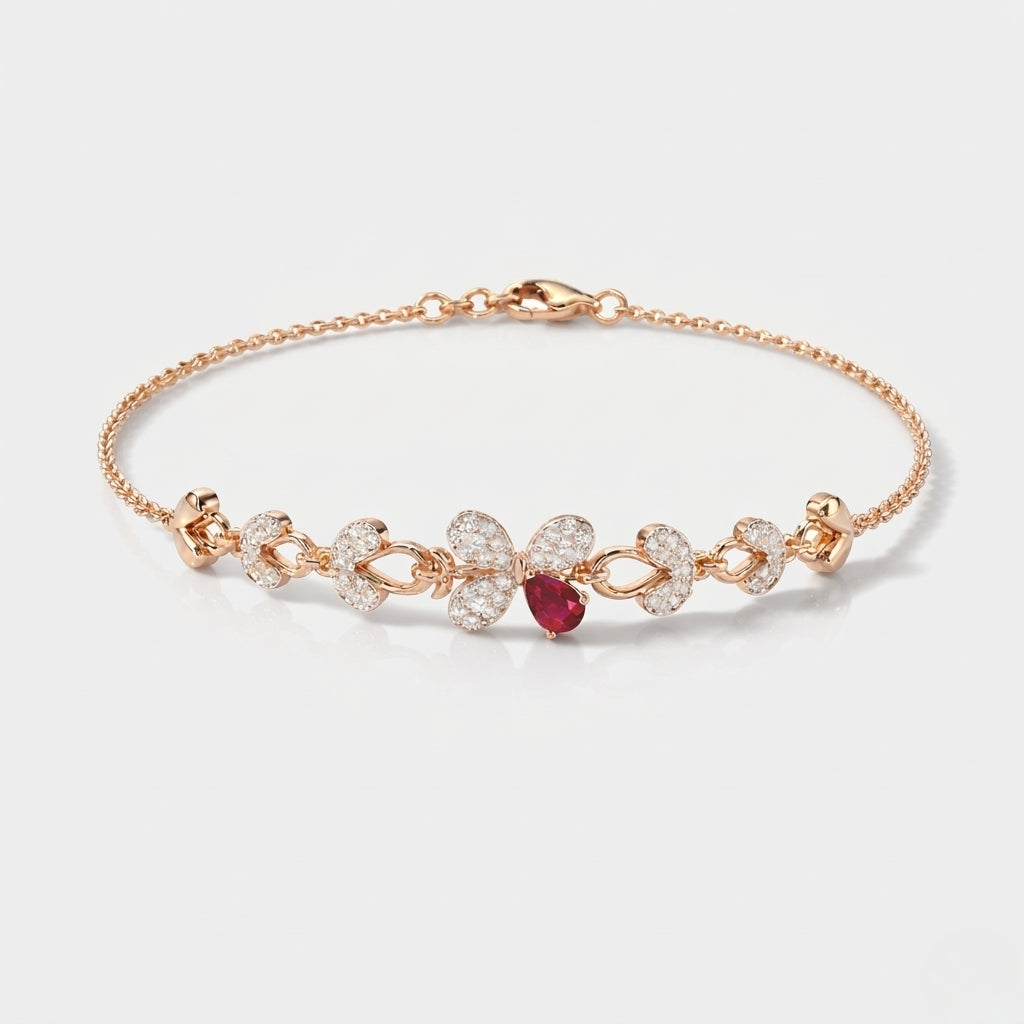 Blush Flutter Bracelet