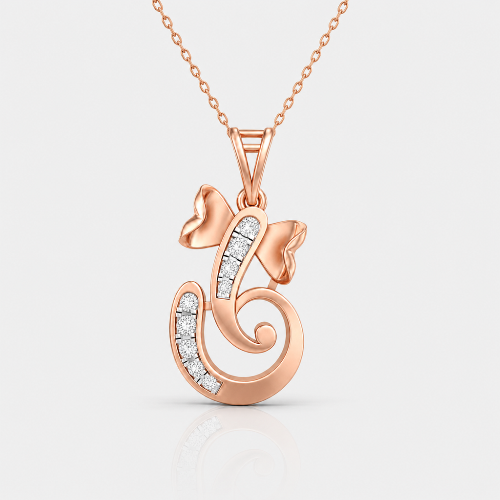 Fluttering Ganesha Pendant