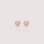 Twin Heart Glow Studs