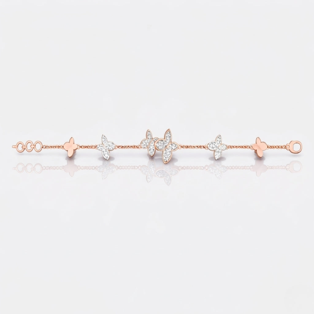 Fluttera Bloom Diamond Bracelet