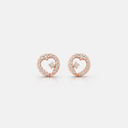 Stellar Heart Diamond Studs