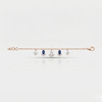 Azure Dewdrop Bracelet
