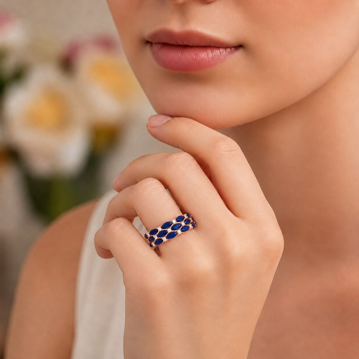Midnight Marquise Luxe Band
