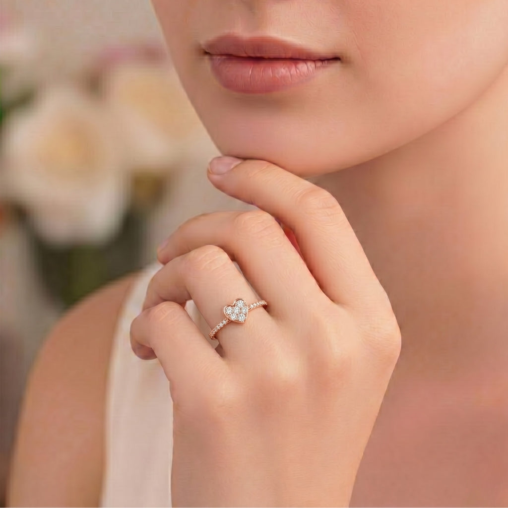 Eternal Heart Diamond Ring