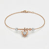 Amora Lock Charm Bracelet