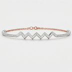 Zaria Zigzag Diamond Bracelet