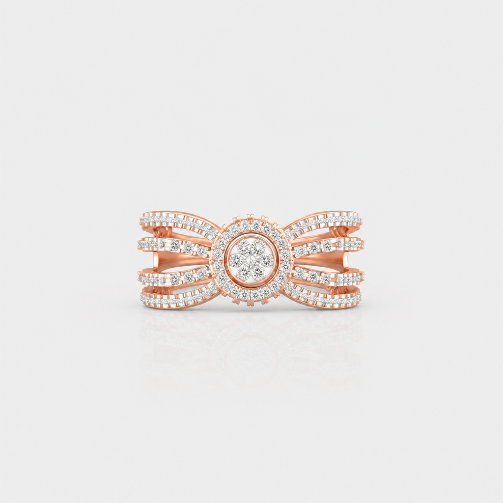 Radiant Symphony Halo Ring