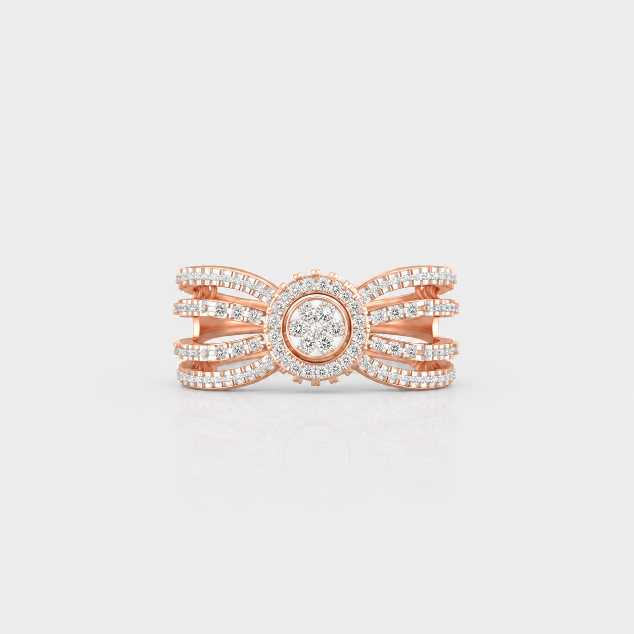 Radiant Symphony Halo Ring